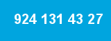 924 131 43 27 924 131 43 27